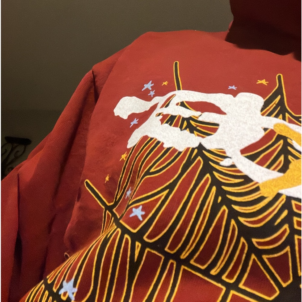 Young Thug Sp5der Hoodie “Maroon”- Size M
